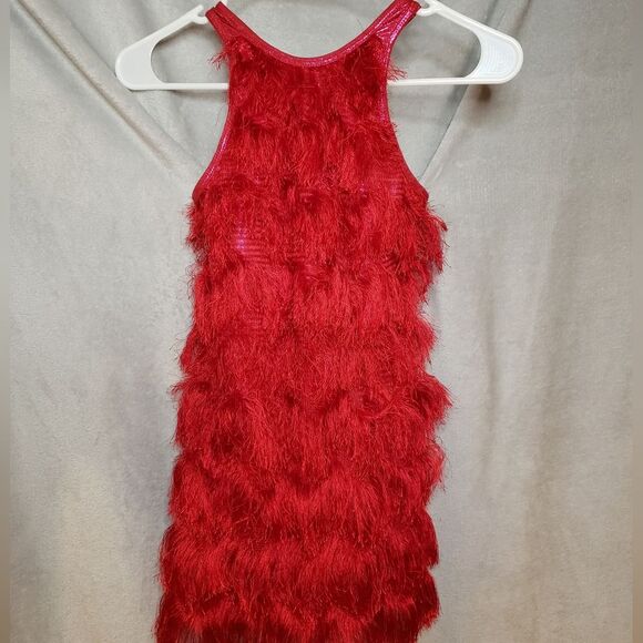 Jazz, Tap, Musical Theatre, Revolution Dance Costume, Red Medium Child - Picture 2 of 10
